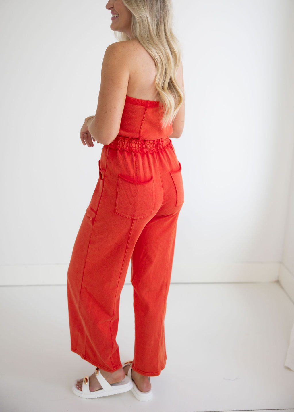 Tara Strapless Jumpsuit