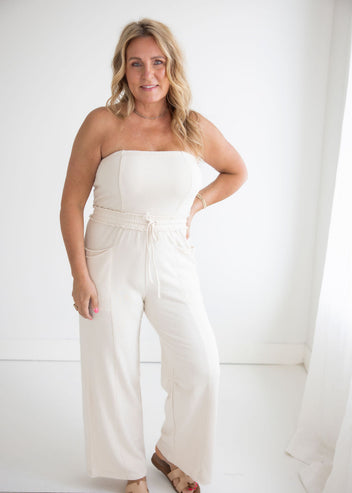 Tara Strapless Jumpsuit