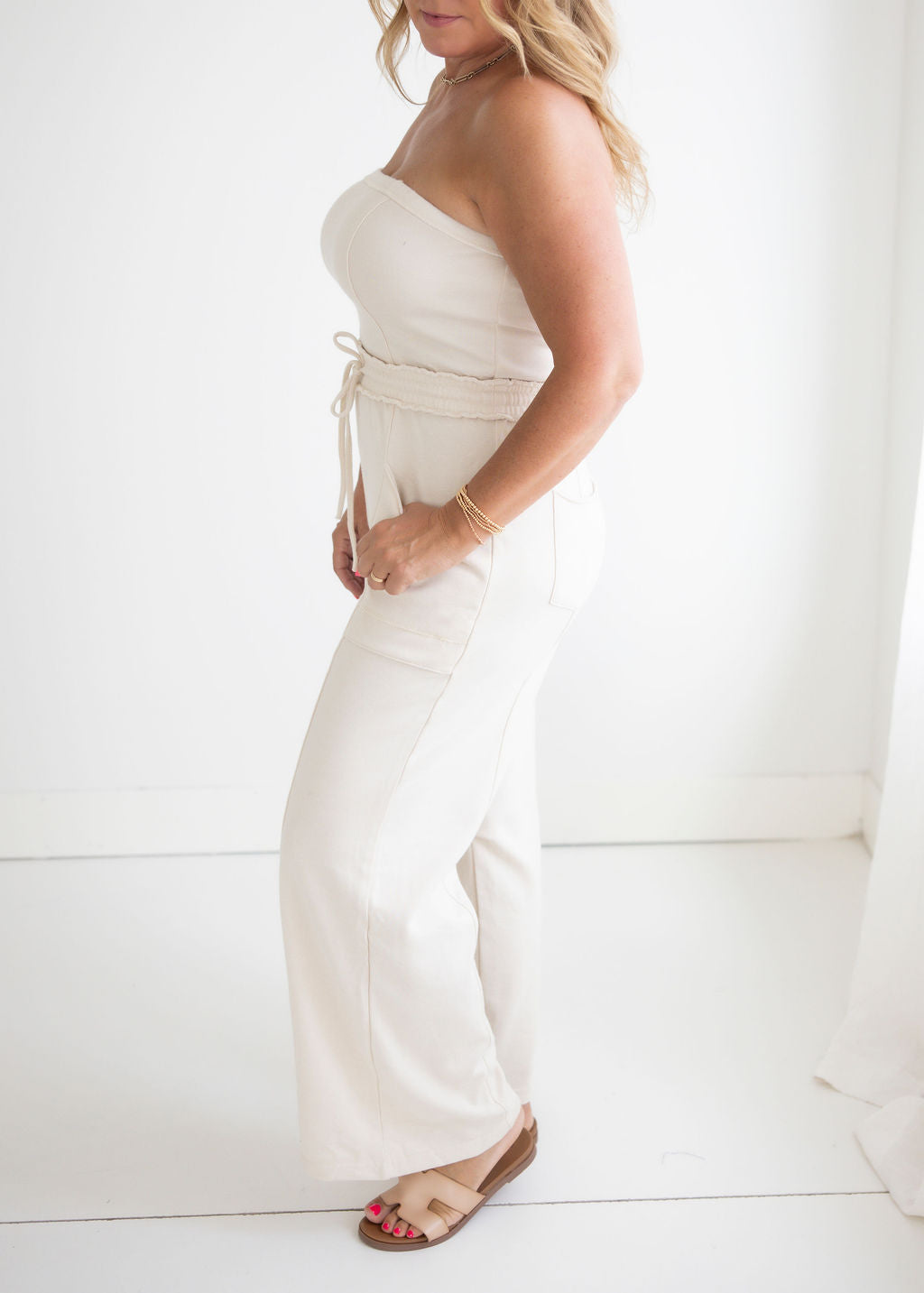 Tara Strapless Jumpsuit
