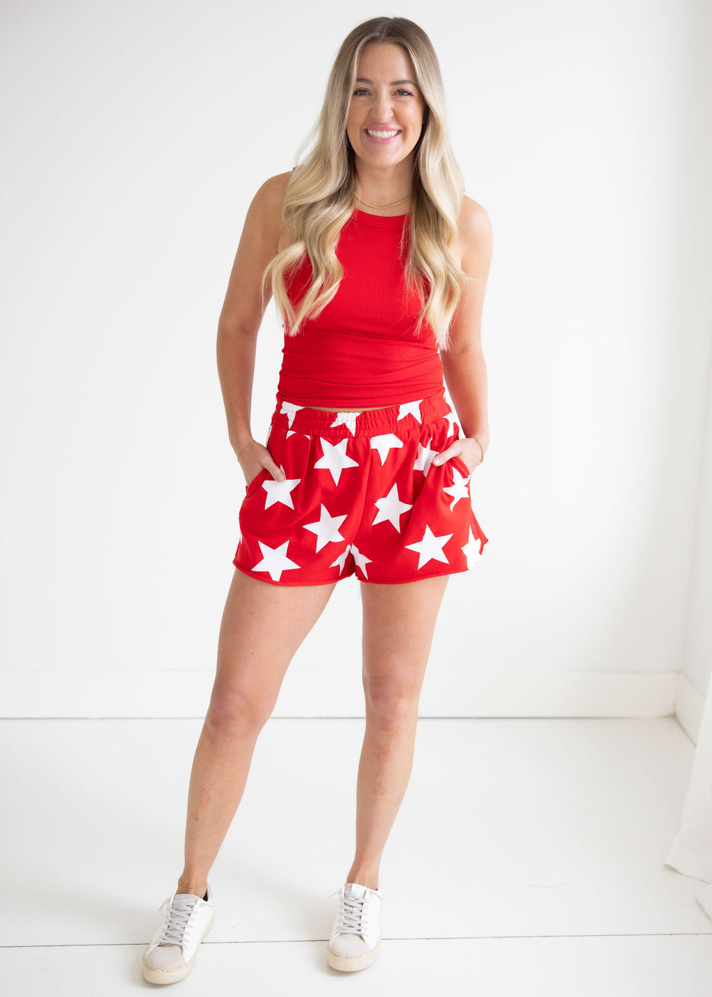 Star Print Shorts
