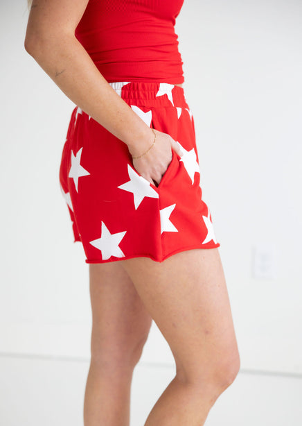 Star Print Shorts | Lauriebelles