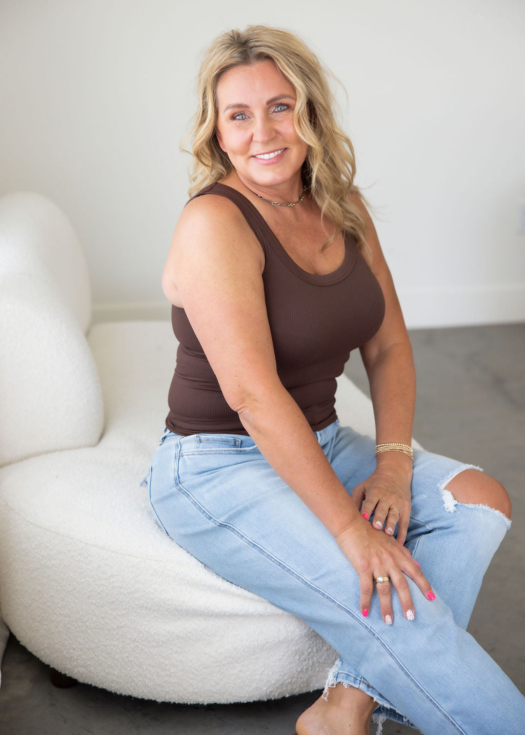 Yvonne Ribbed Tank
