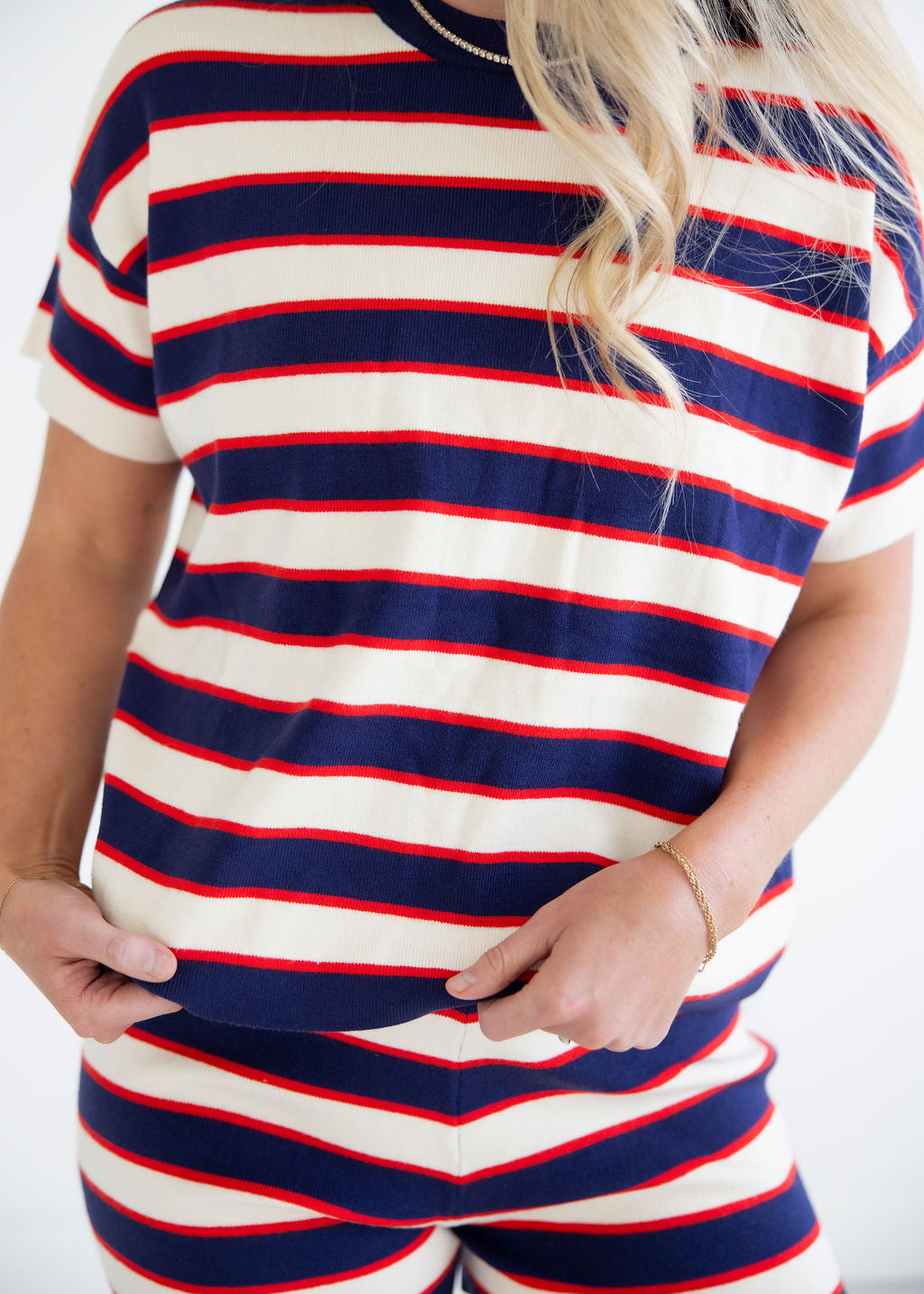 Collen Striped Set