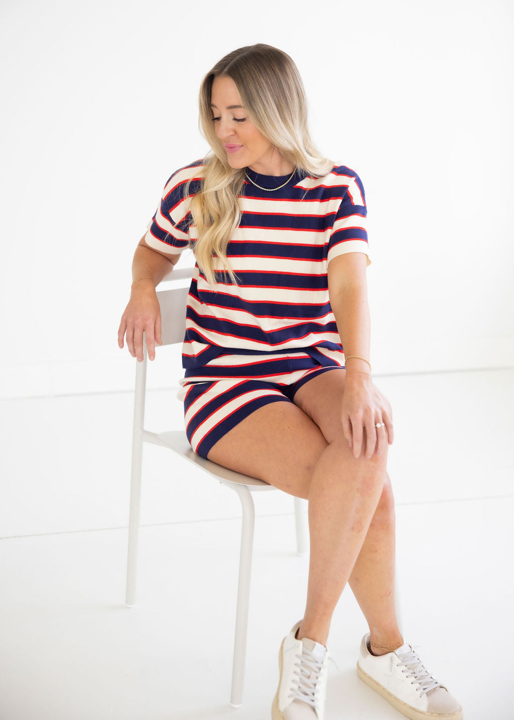 Collen Striped Set