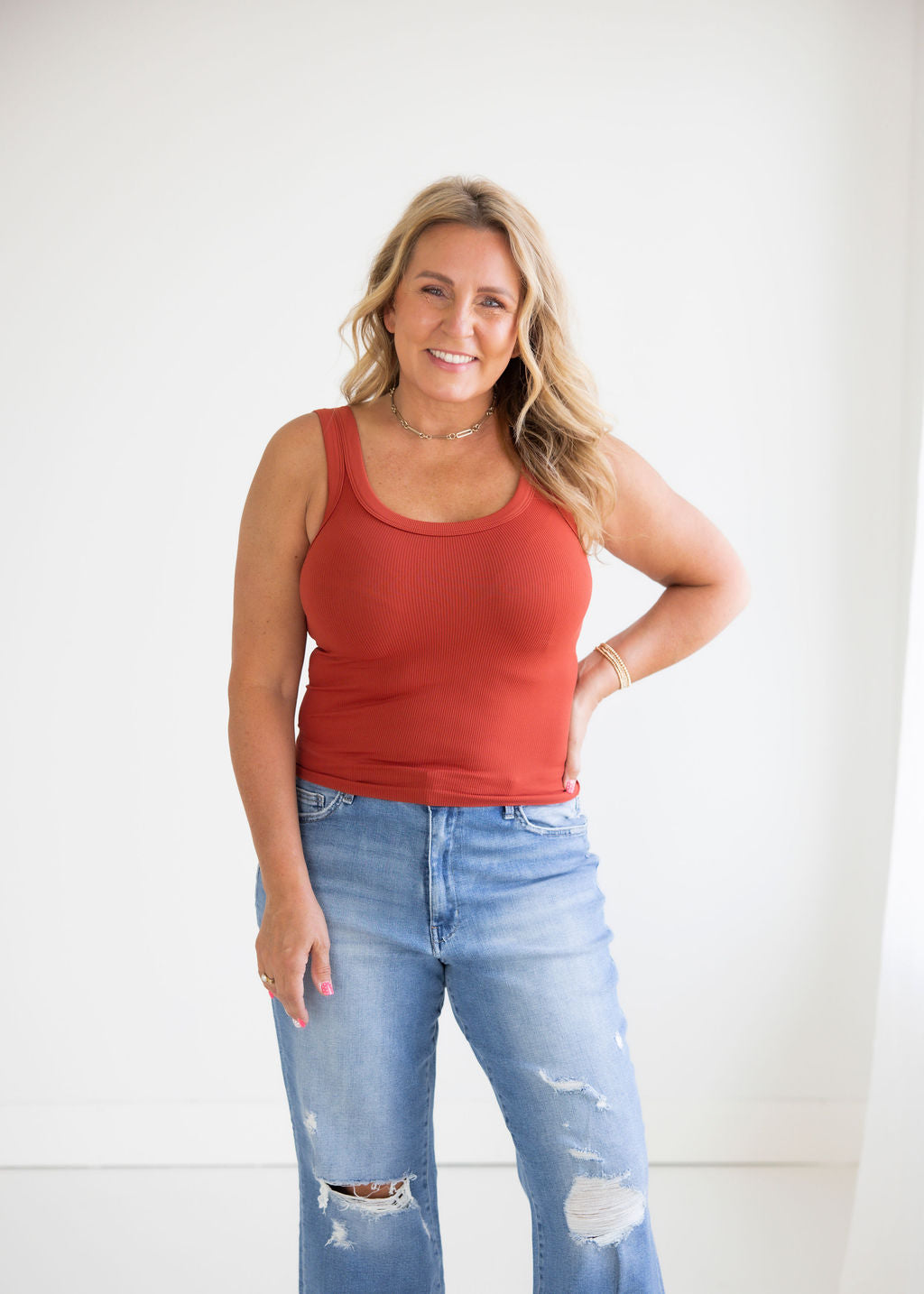 Yvonne Ribbed Tank