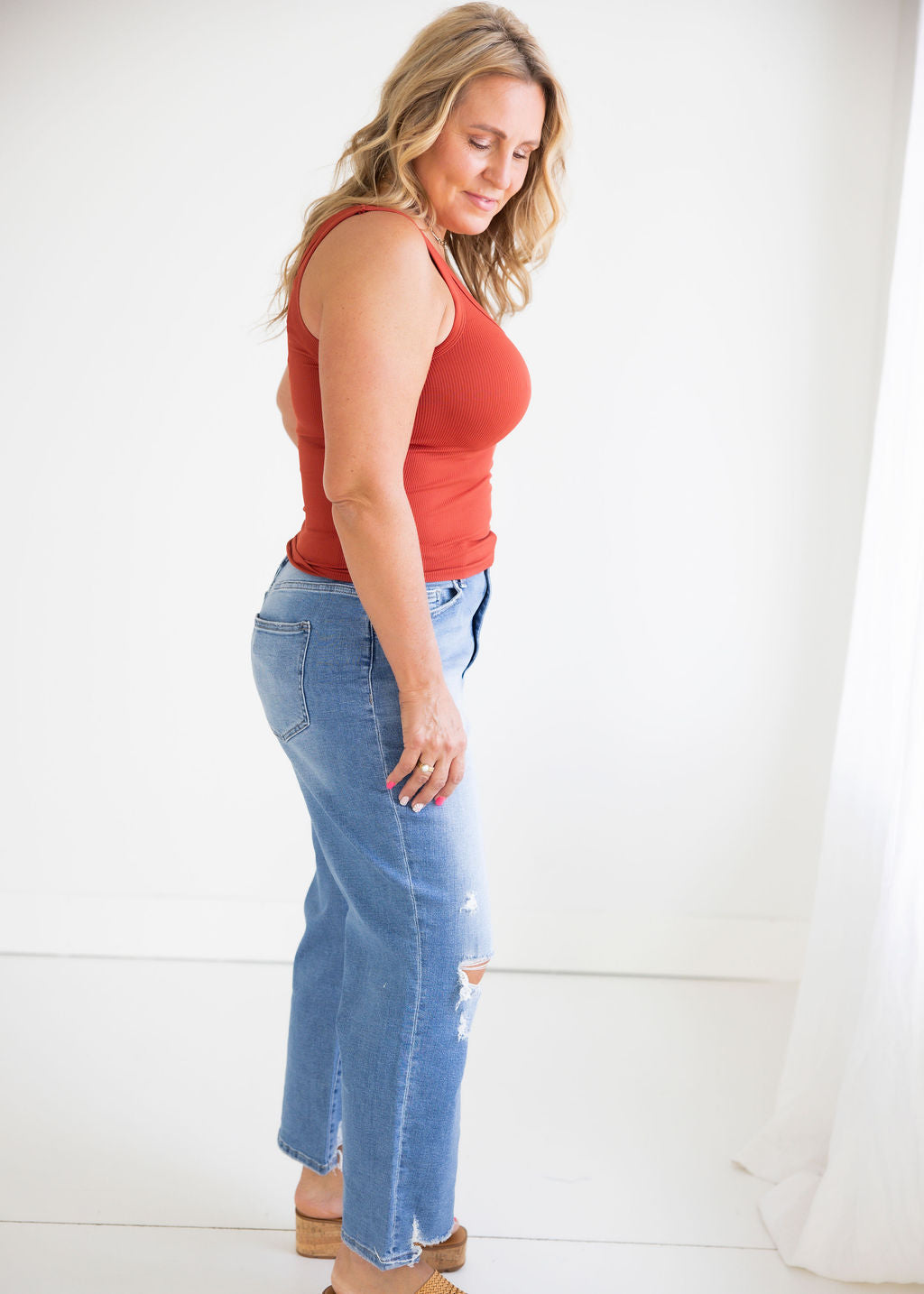 Yvonne Ribbed Tank