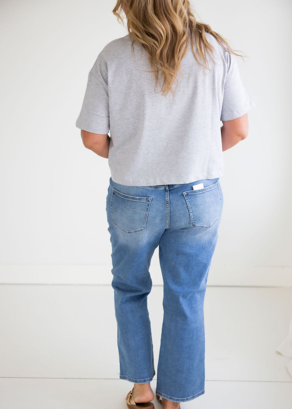 Happy Girl Crop Tee