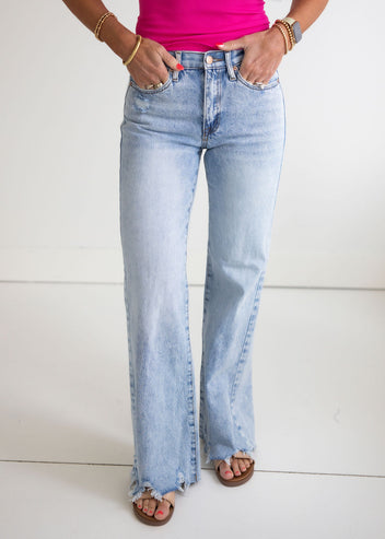 Bryn Saige Wide Leg Jean