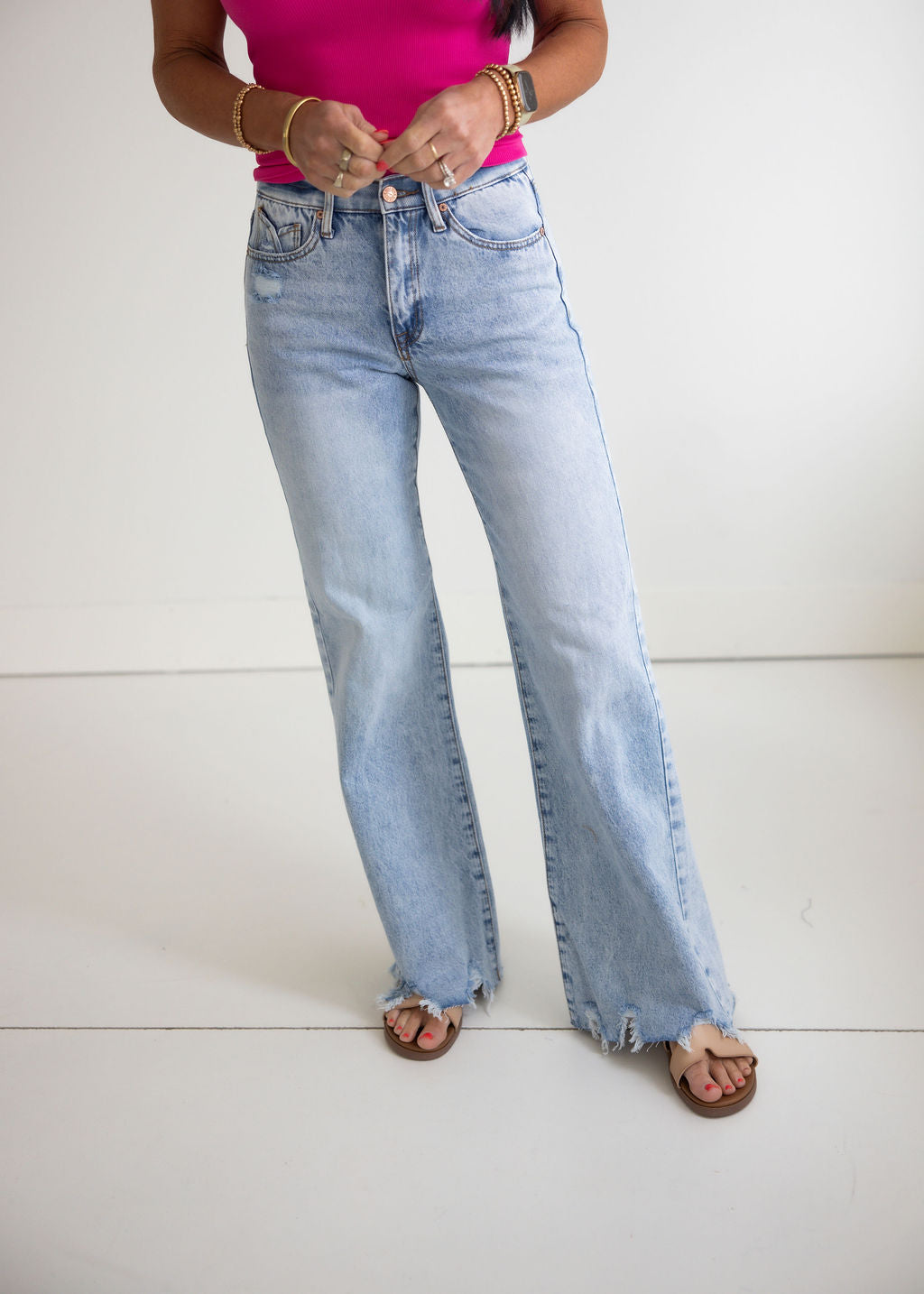 Bryn Saige Wide Leg Jean