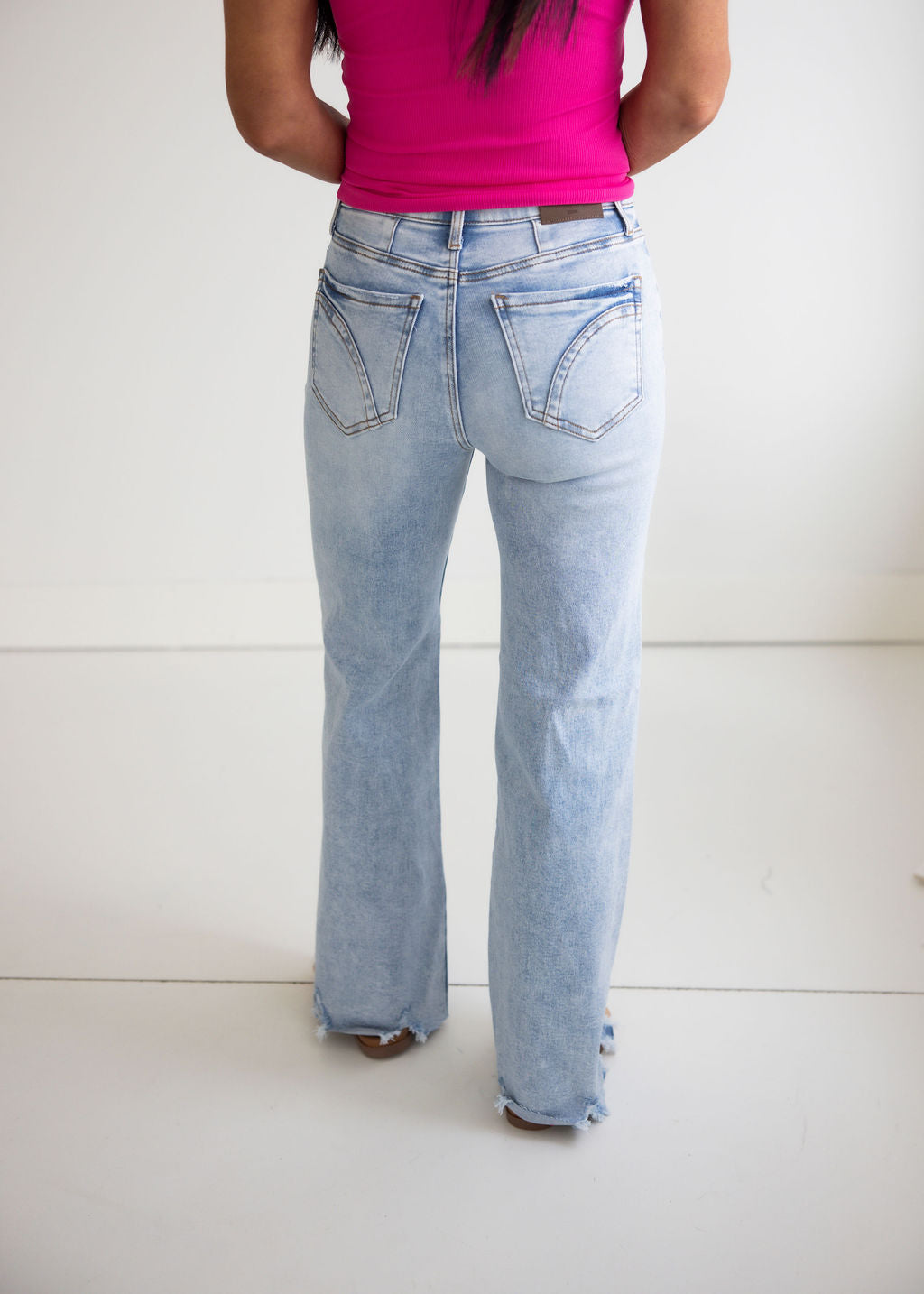 Bryn Saige Wide Leg Jean