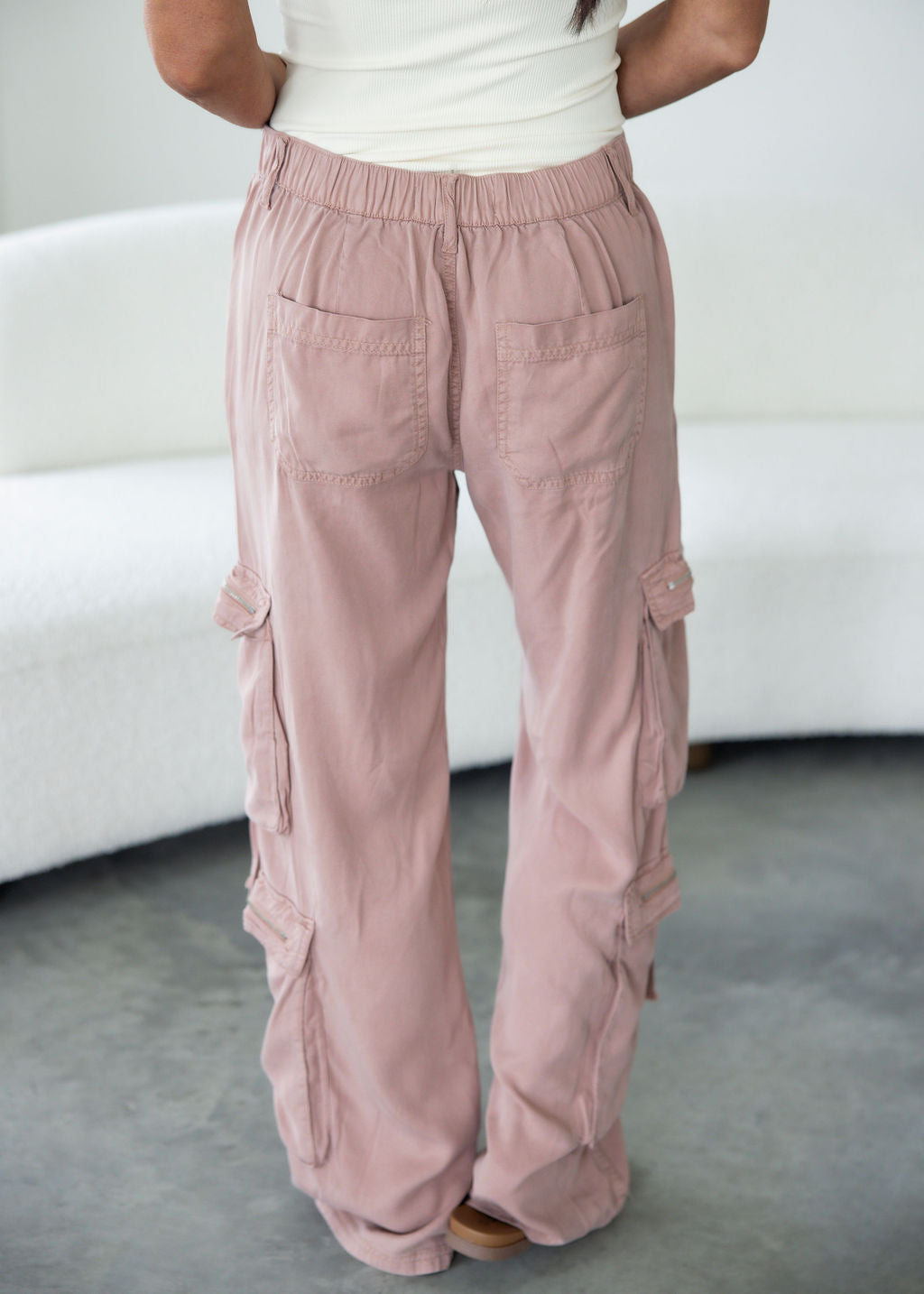 Emersyn Risen Tencel Cargo Pants