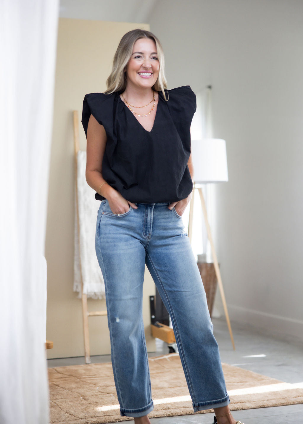 Ryer Pleated Blouse