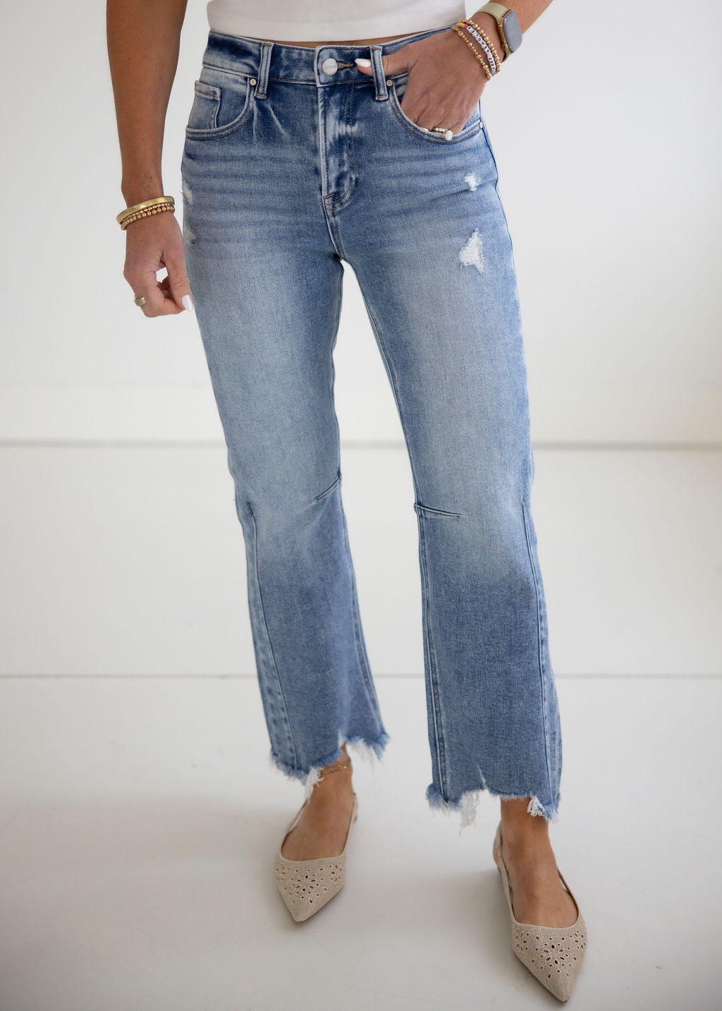 Wells Risen Straight Jeans