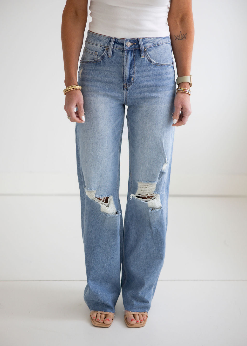 image of Barry Mica Distressed Jean