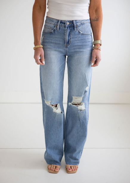 Barry Mica Distressed Jean product view