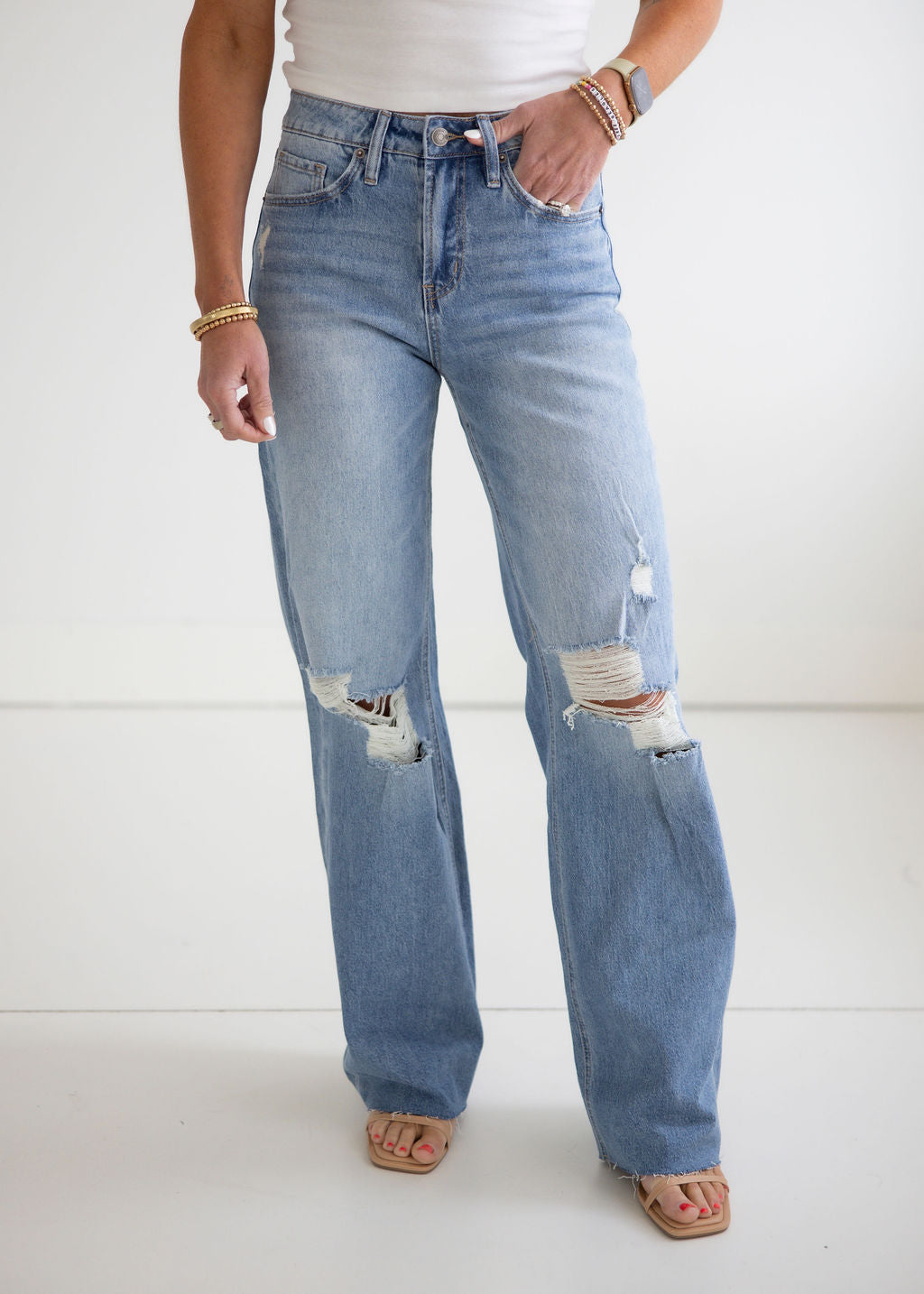 Barry Mica Distressed Jean