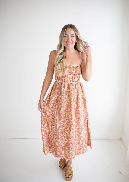 Meadow Floral Midi Dress product view