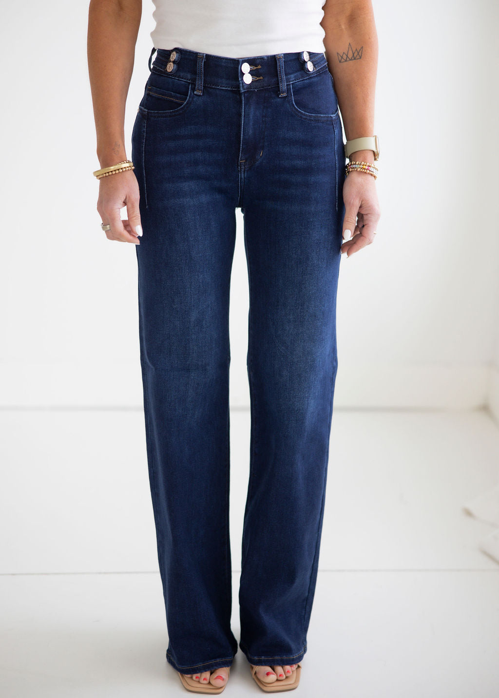 image of Erica Saige Wide Leg Jean