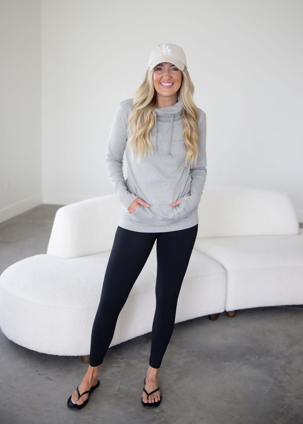 Dreamknit Cowl Neck Pullover