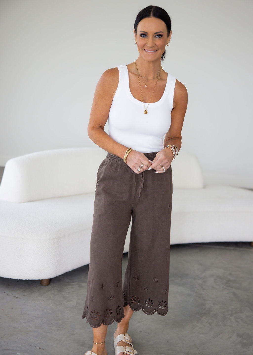 Kiara Cropped Pants