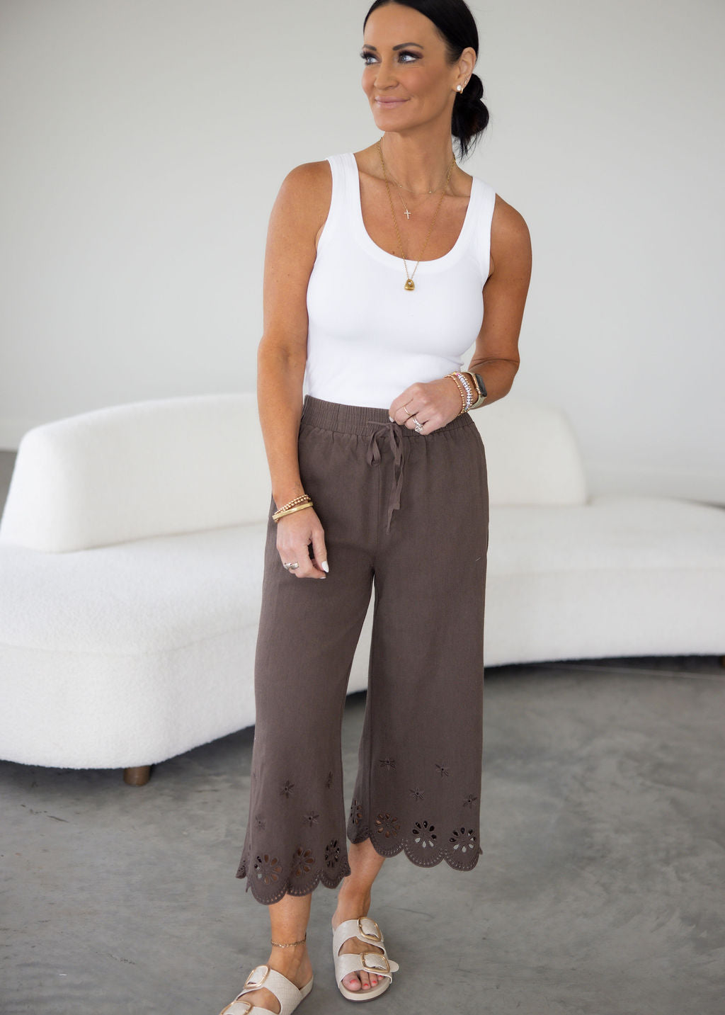 Kiara Cropped Pants