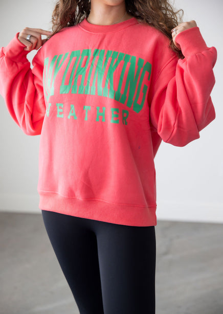 Day Drinking Weather Graphic Crew product view