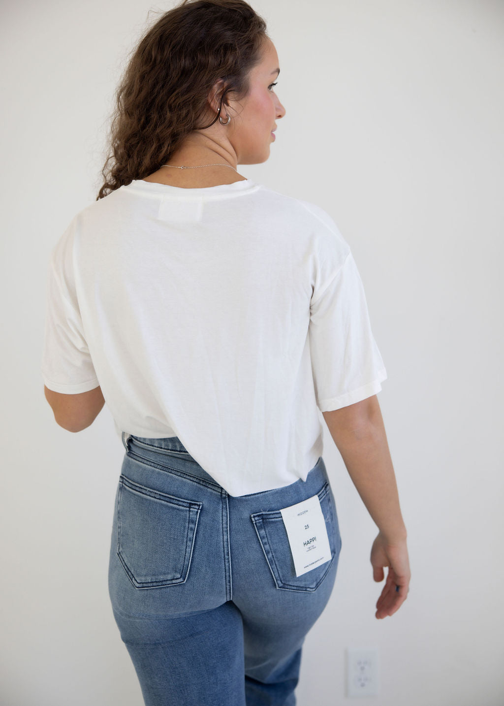 Don't Talk To Me Cropped Tee