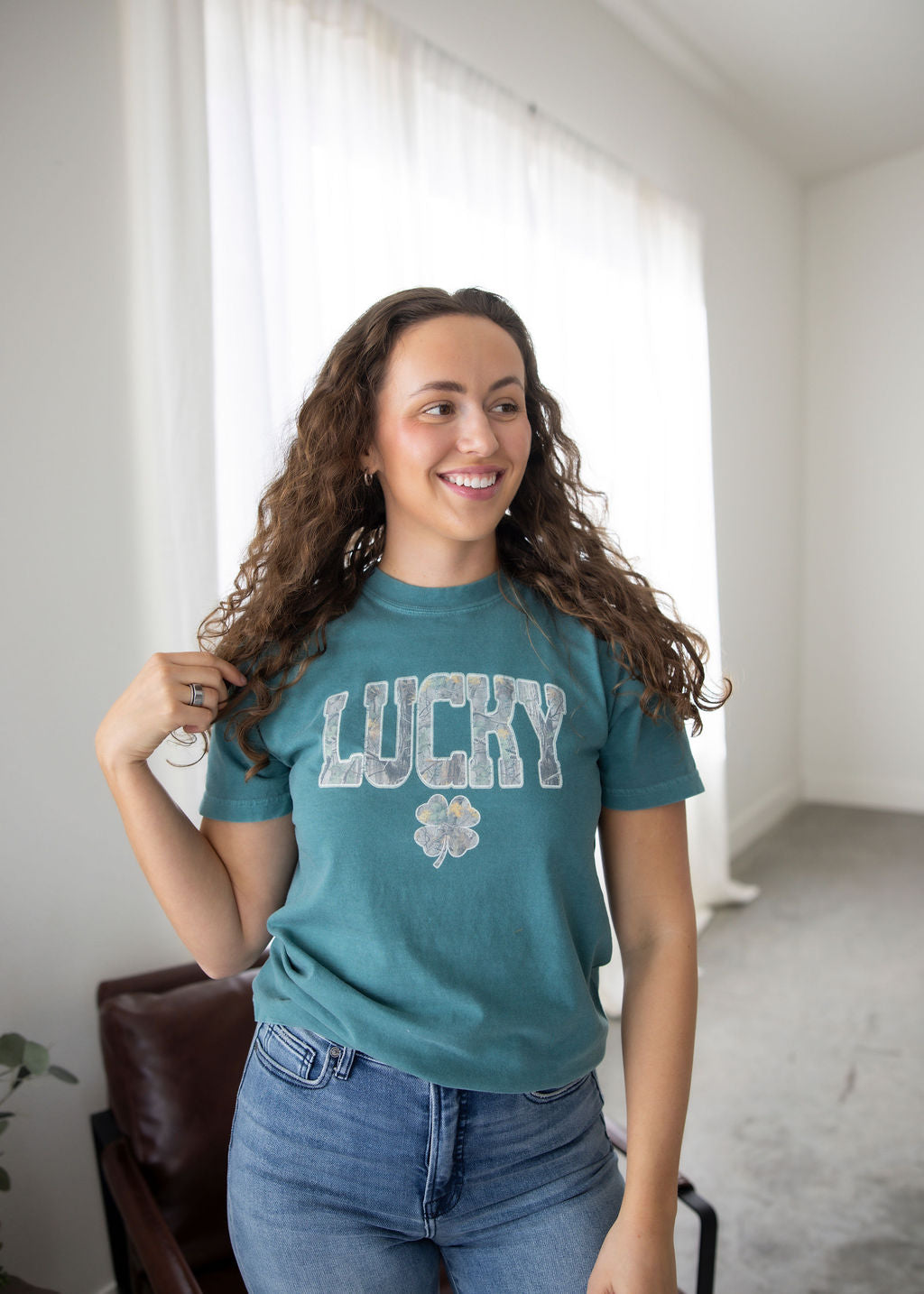 Camo Lucky Graphic Tee