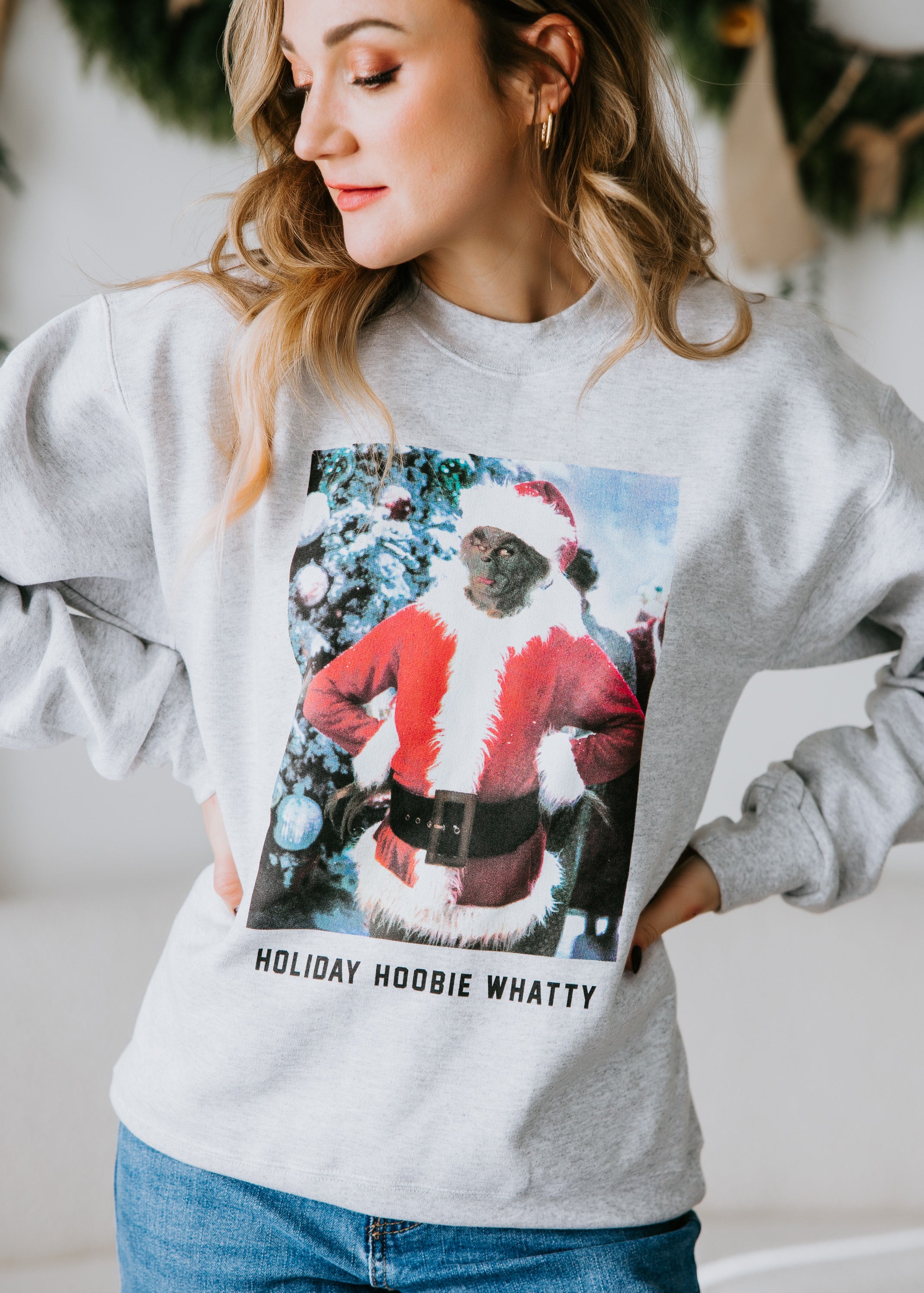 image of Holiday Hoobie Whatty Sweatshirt