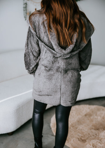 Be Fur-Real Plush Hooded Jacket