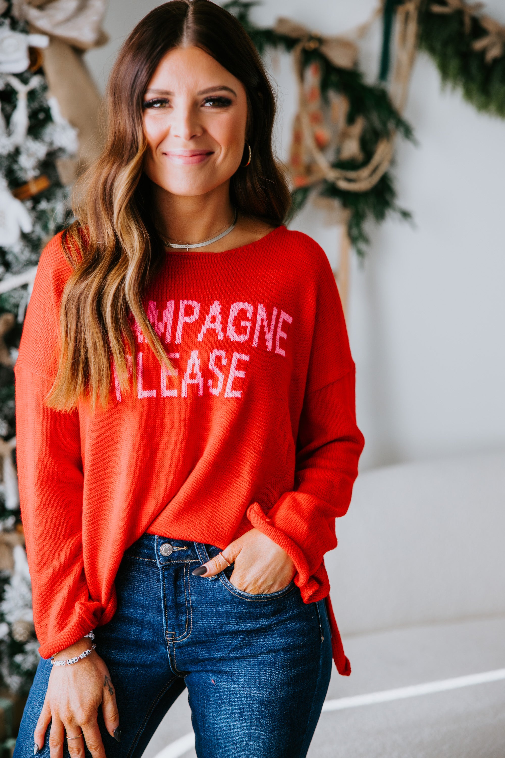 image of Champagne Please Sweater