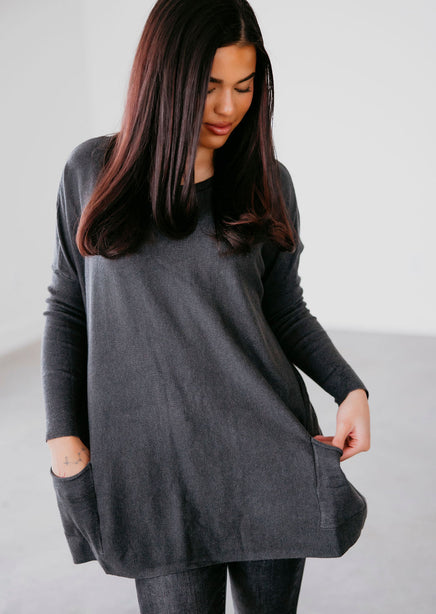 Briley Knit Tunic Sweater