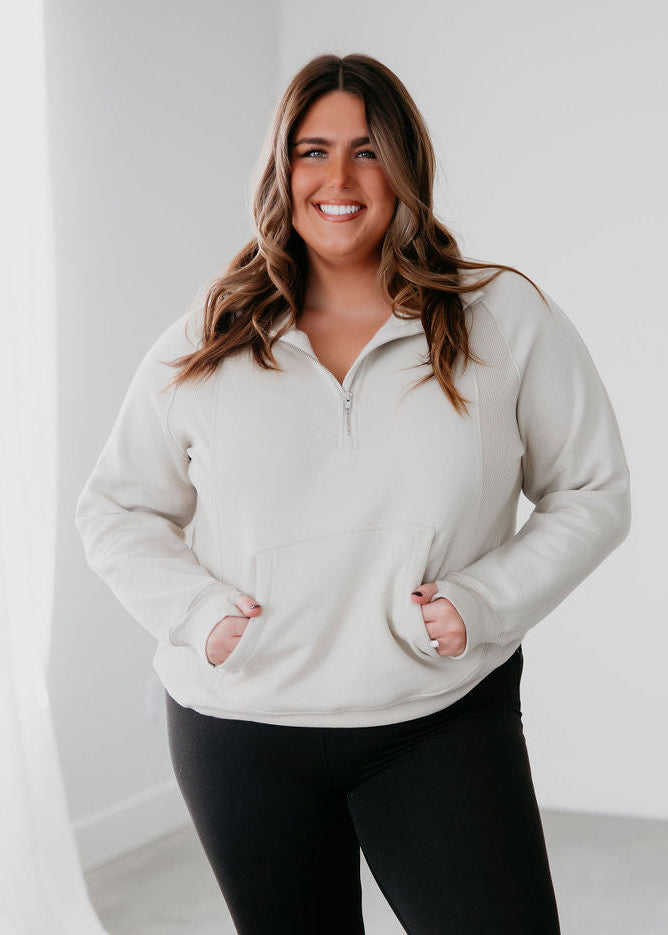 Bennett Half Zip by Lily & Lottie