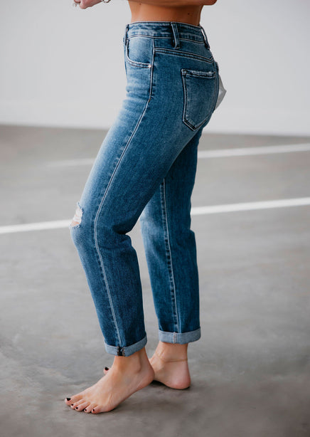 Eddie Risen Slim Girlfriend Jeans