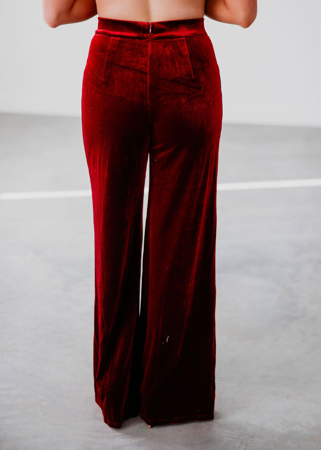 Kaya Velvet Palazzo Pants