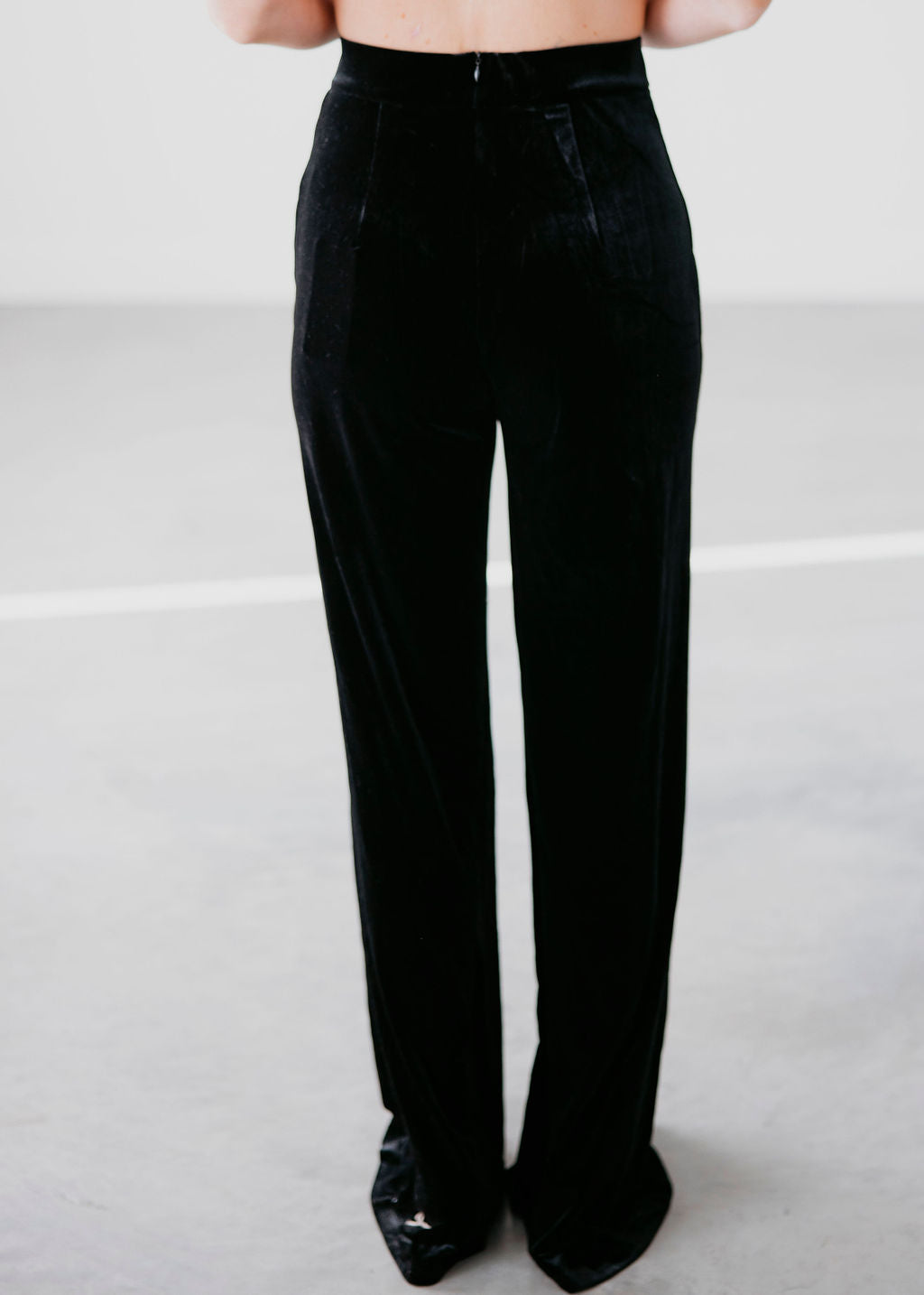 Kaya Velvet Palazzo Pants