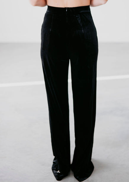 Kaya Velvet Palazzo Pants