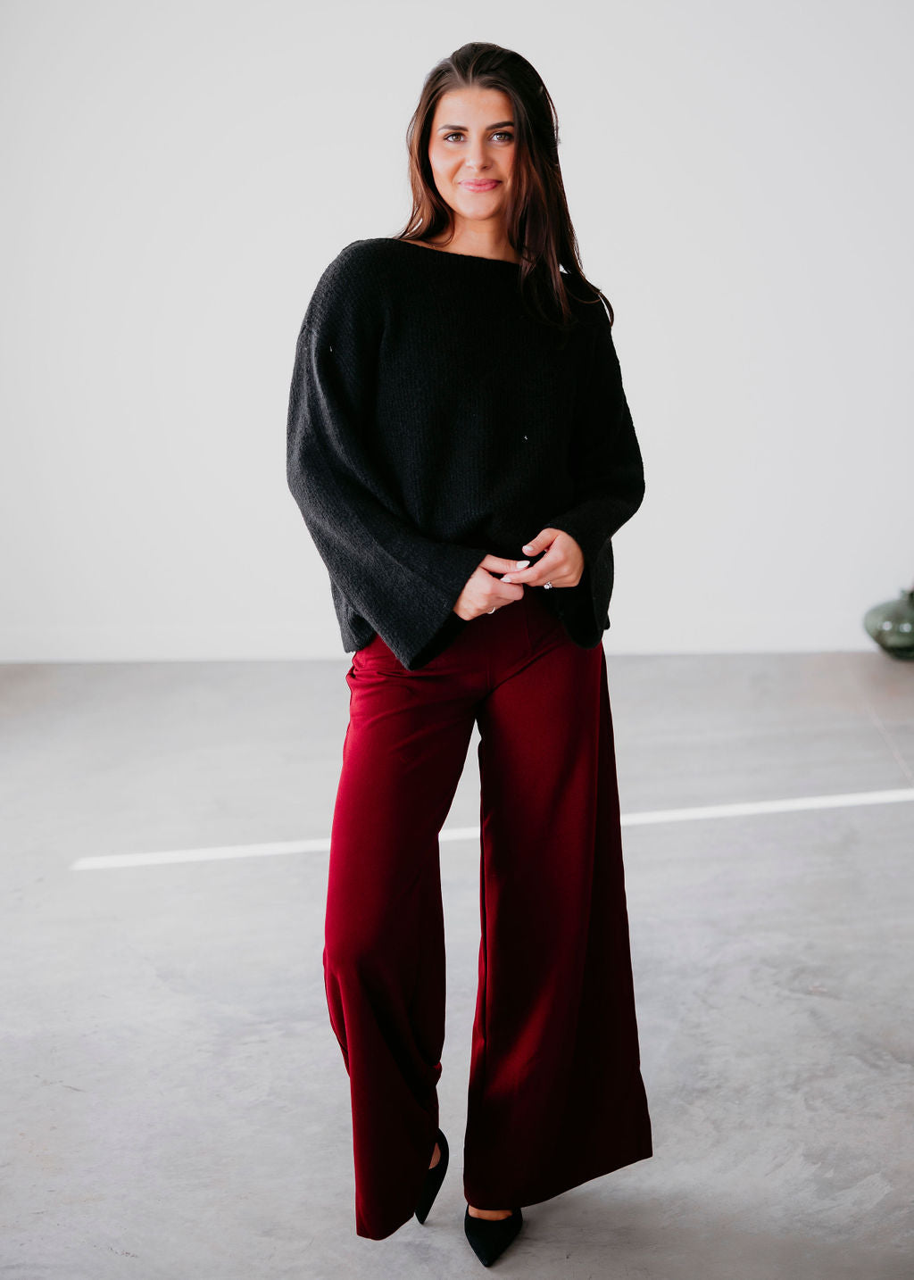 Kaya Velvet Palazzo Pants