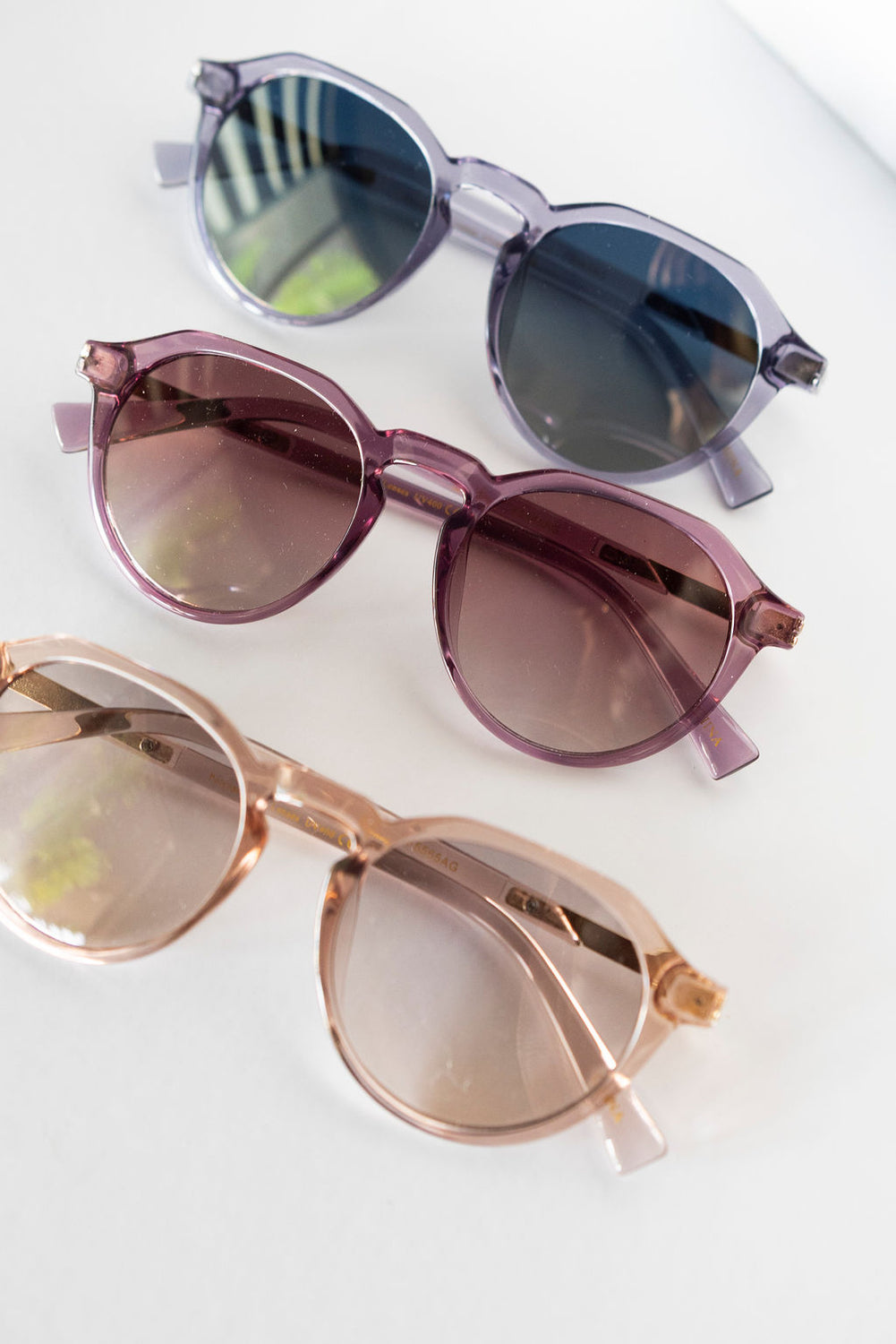 Round Frame Fashion Sunglasses