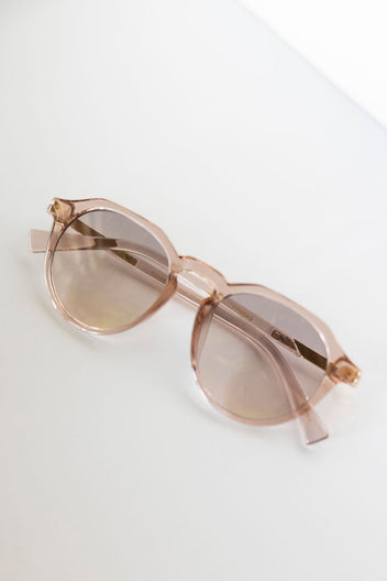 Round Frame Fashion Sunglasses