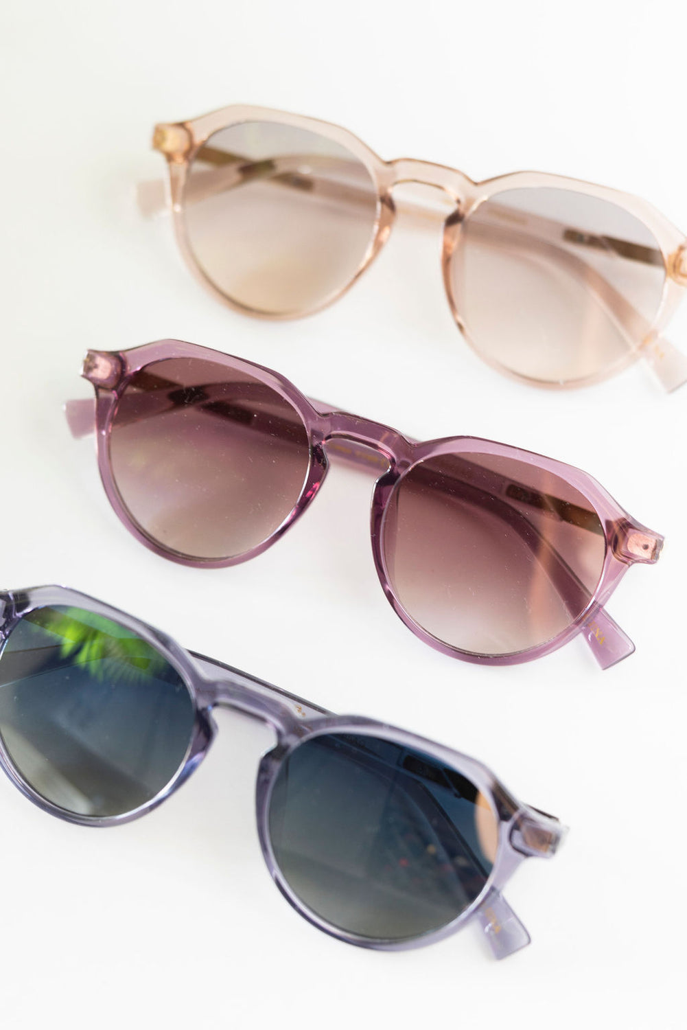 Round Frame Fashion Sunglasses