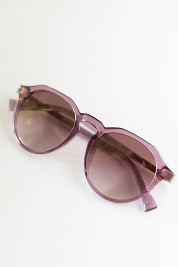 Round Frame Fashion Sunglasses