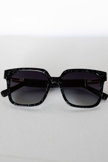 Jetsetter Rectangular Frame Sunglasses