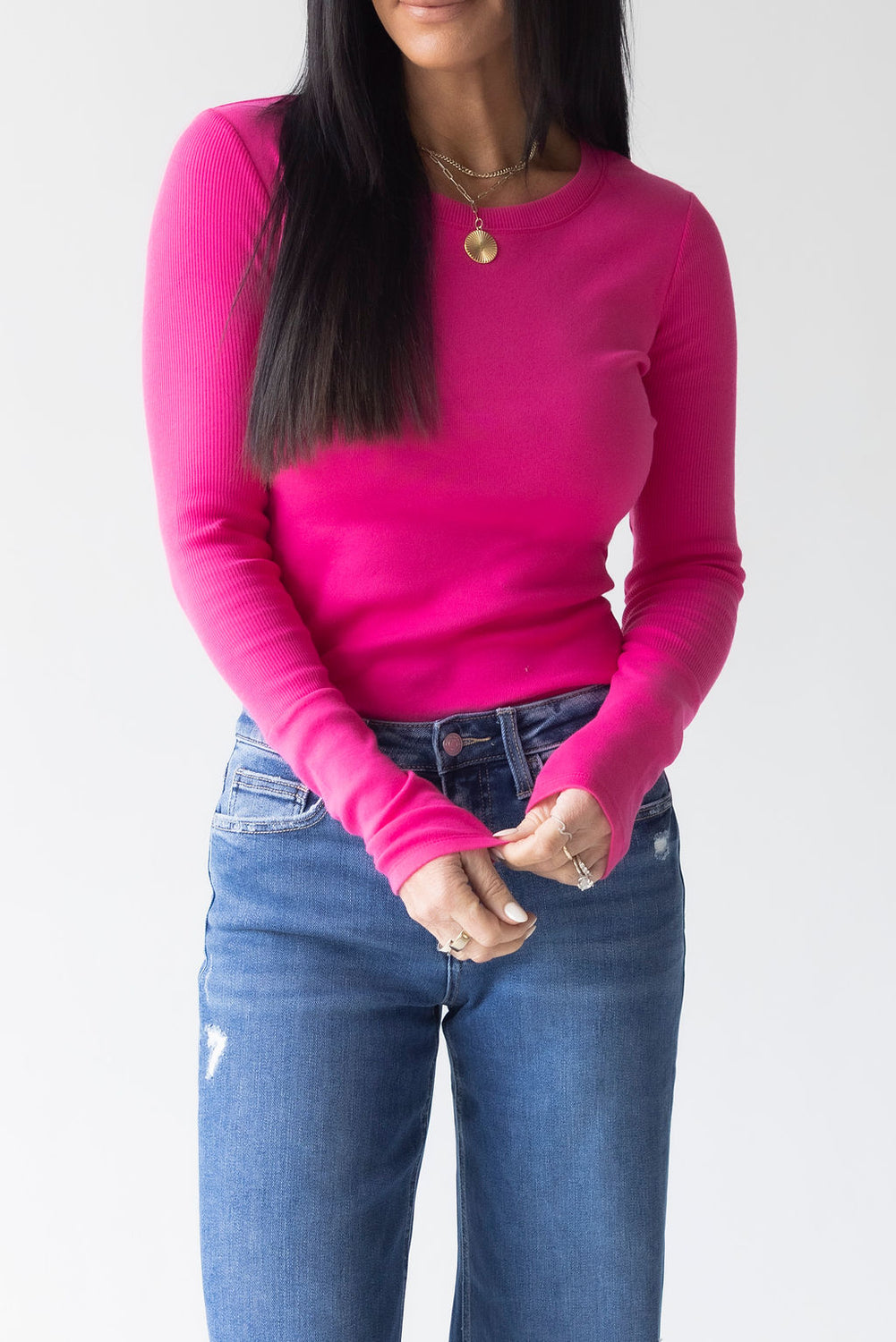 Kyra Long Sleeve Top by Lily & Lottie