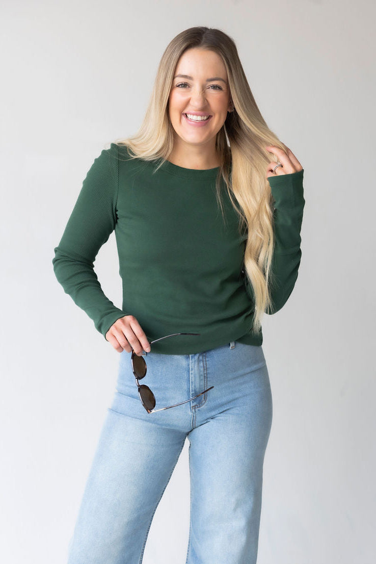Kyra Long Sleeve Top by Lily & Lottie
