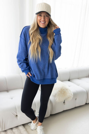 Shon Mock Neck Sweatshirt