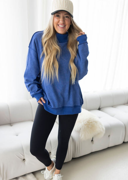 Shon Mock Neck Sweatshirt product view