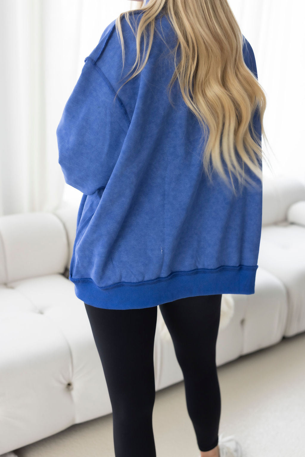 Shon Mock Neck Sweatshirt | Lauriebelles