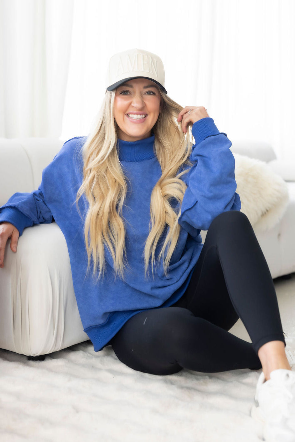 Shon Mock Neck Sweatshirt