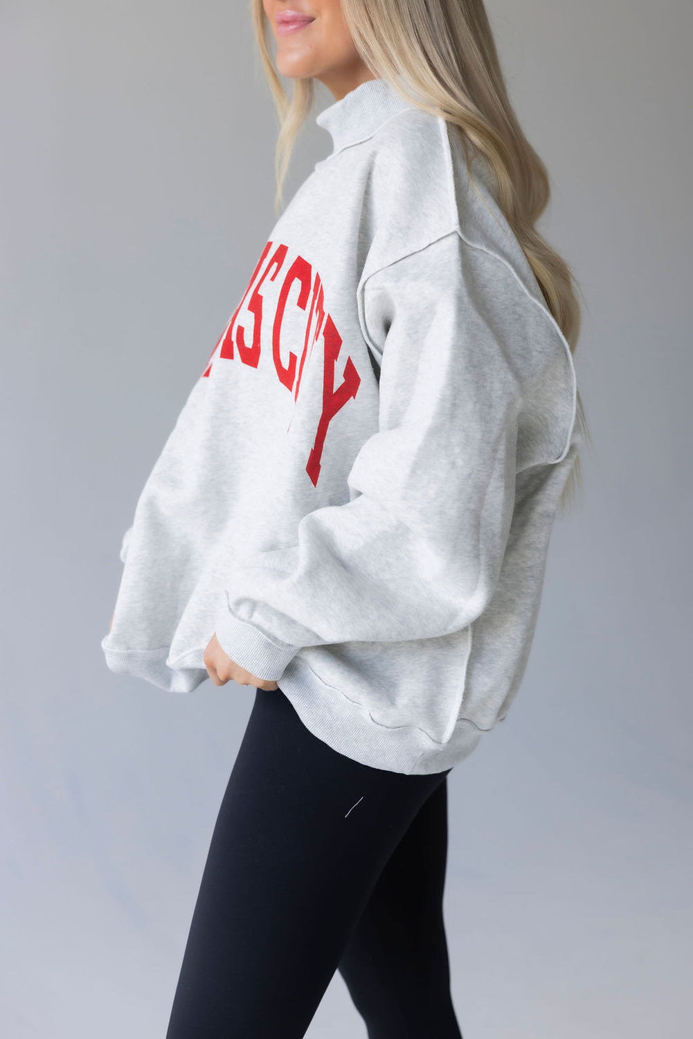 Kansas City Reversible Mock Neck Sweatshirt